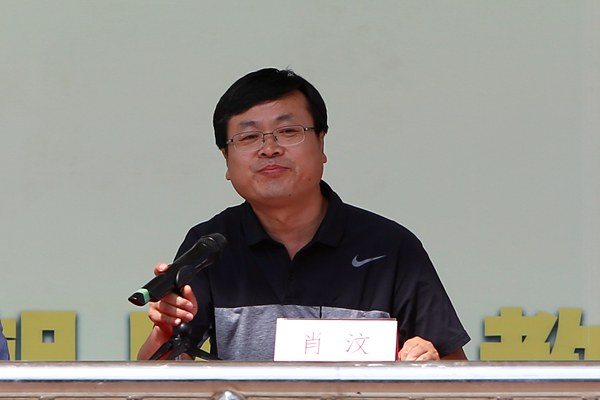 朝阳区校园保安防暴恐实战能力培训启动会在楼梓庄中学举行