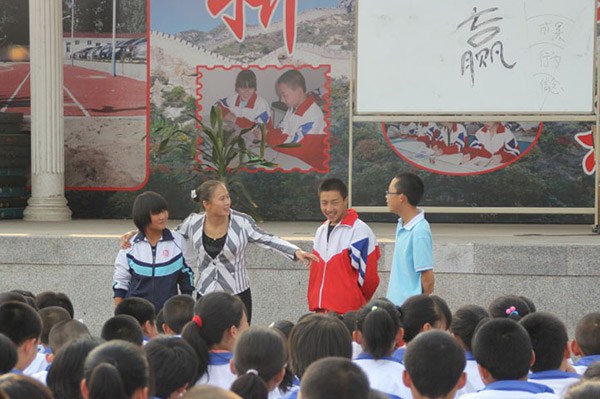 巨峰特训走进延庆八中