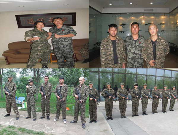 公司对电影《铁血娇娃》剧组军事培训圆满结束