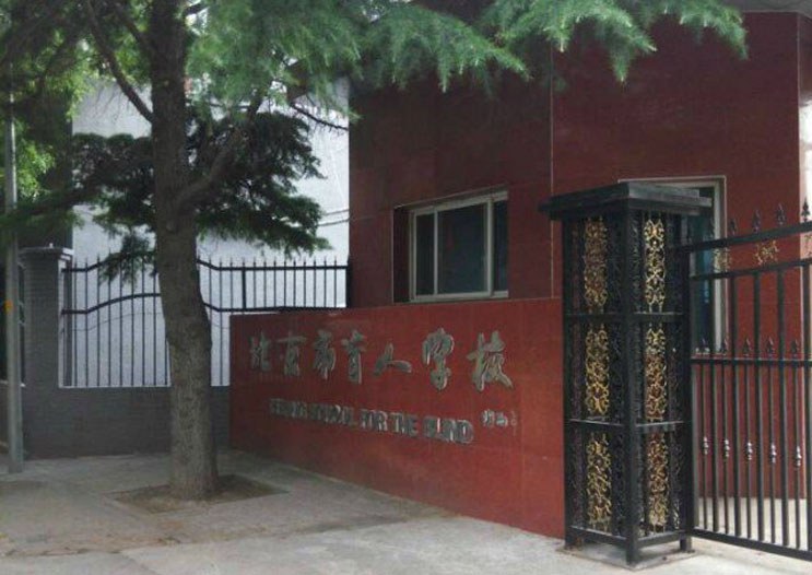 北京市盲人学校防恐教育公益活动