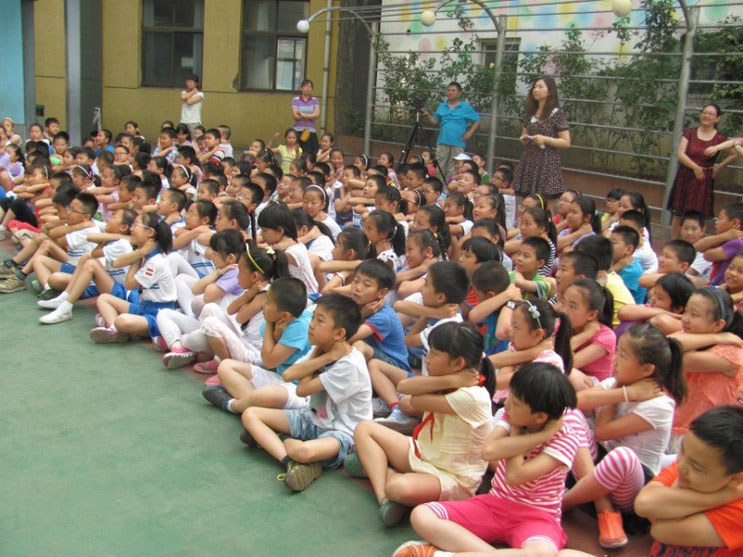 海淀区培英小学防恐培训