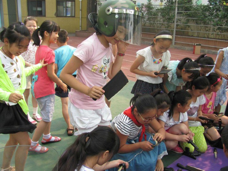 海淀区培英小学防恐培训