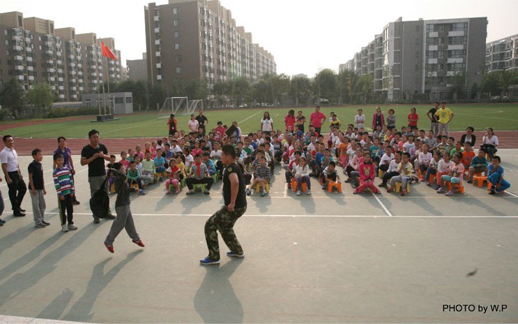 北京石油学院附属实验小学防恐活动