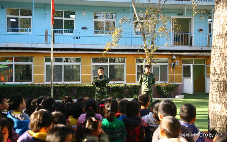 西坝河三幼主园、望京分园防恐及安全疏散培训及演练