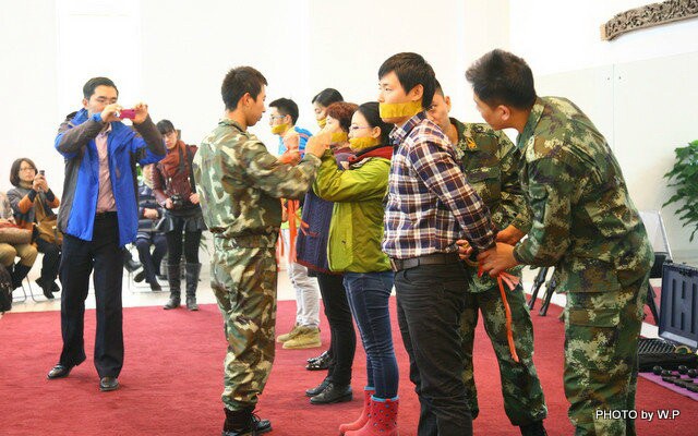 朝阳教委民办幼儿园园长观摩可儿幼儿园防恐、防火常识及安全疏散演习