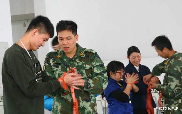 朝阳教委民办幼儿园园长观摩可儿幼儿园防恐、防火常识及安全疏散演习