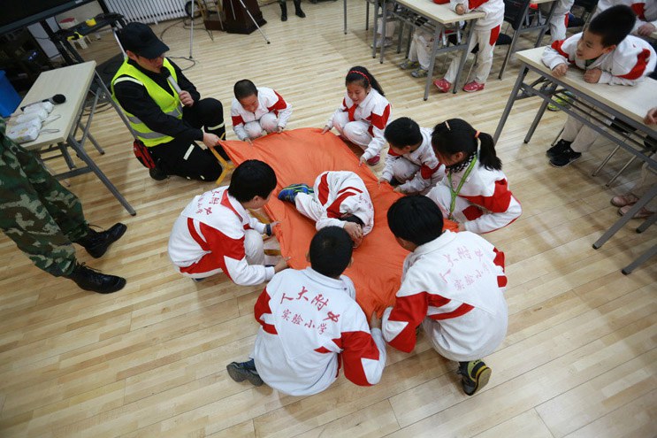 人大附中实验小学自救互救培训
