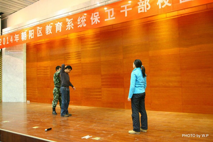 2014年朝阳教育系统保卫干部校园安全培训会