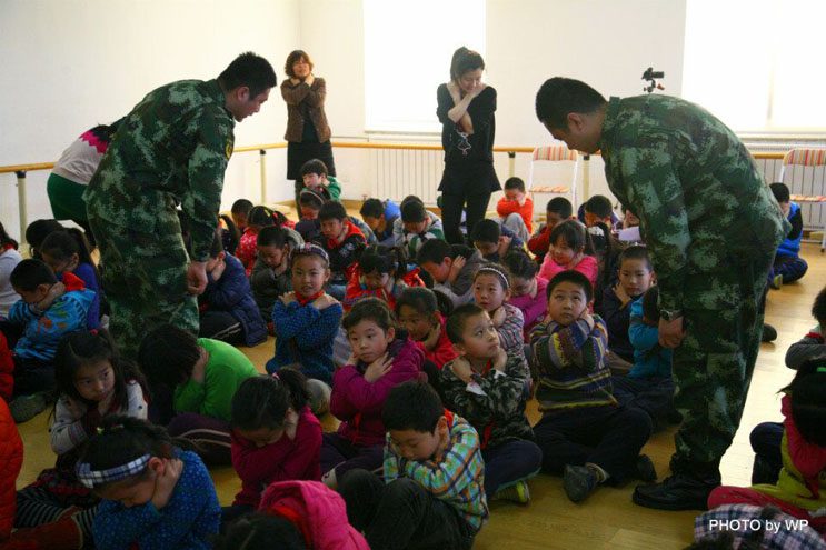 海淀实验二小防恐培训