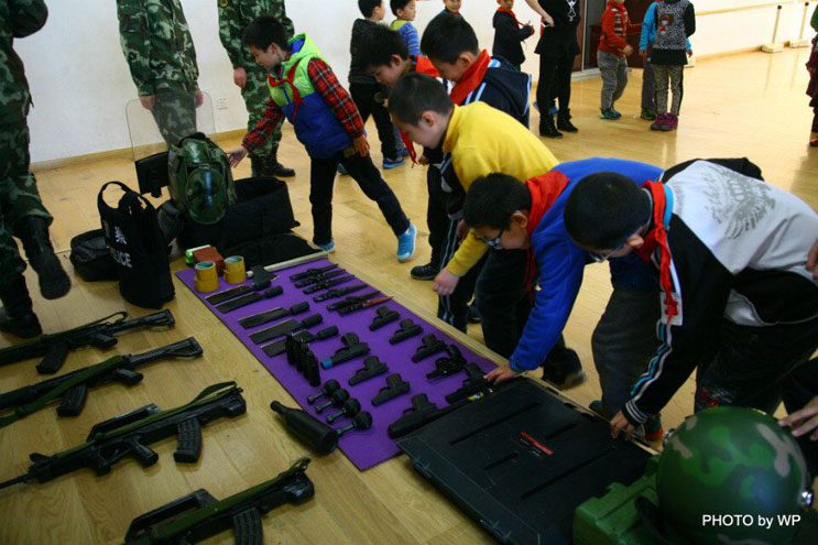 海淀实验二小防恐培训