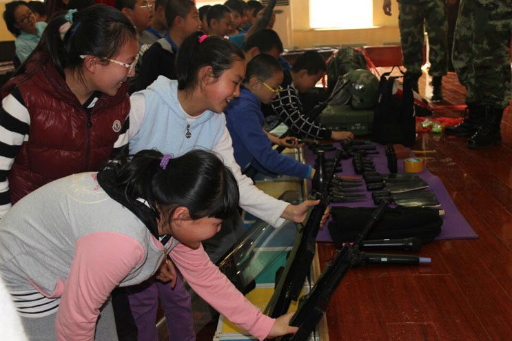 北京市海淀区清河第一小学防暴力防恐安全讲座