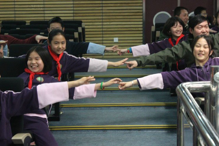 海淀实验二小亲子感恩活动