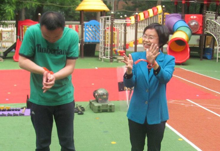 和平街幼儿园防恐培训