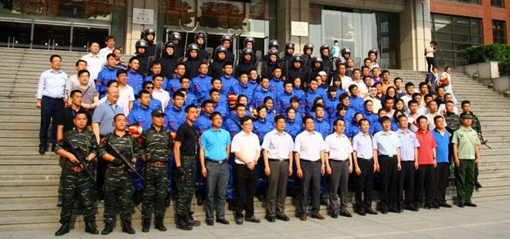 中国人民大学开展首次反恐防暴应急综合演练 巨峰特训应邀参加