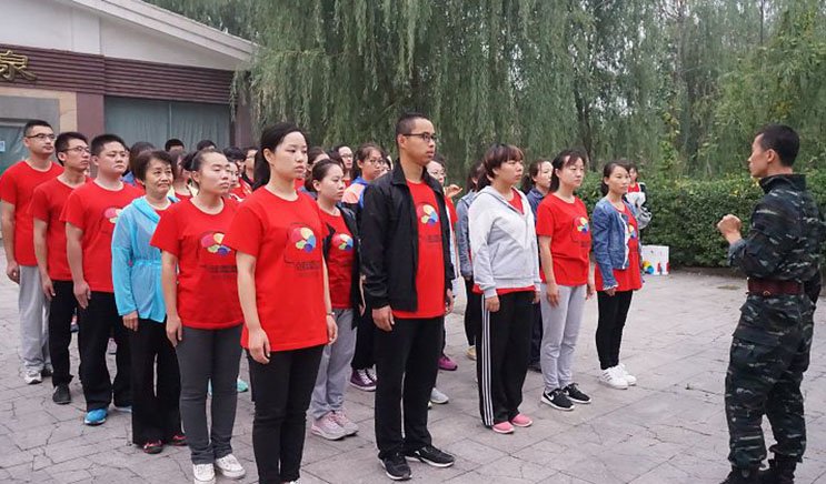 大脑英才军训、拓展培训