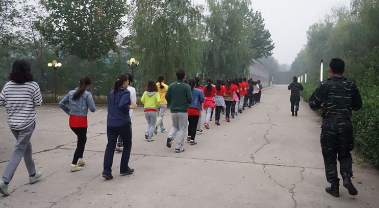 大脑英才军训、拓展培训