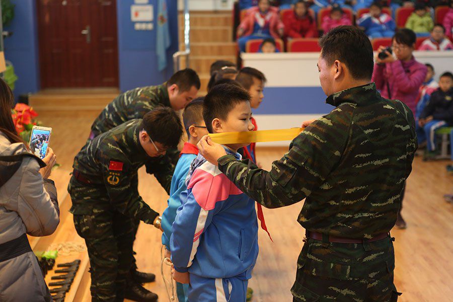 海淀区培英小学防恐培训