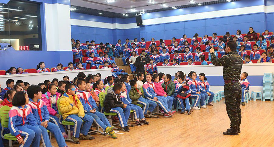 海淀区培英小学防恐培训