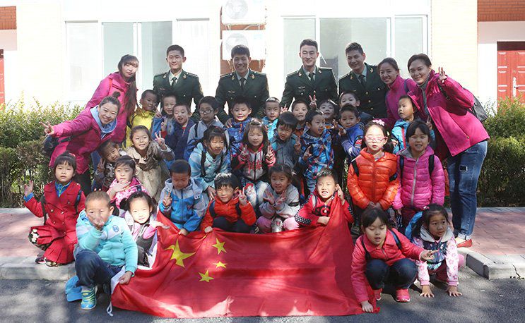 清友园幼儿园军营一日游