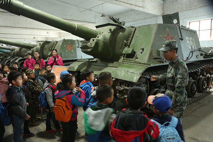 清友园幼儿园军营一日游