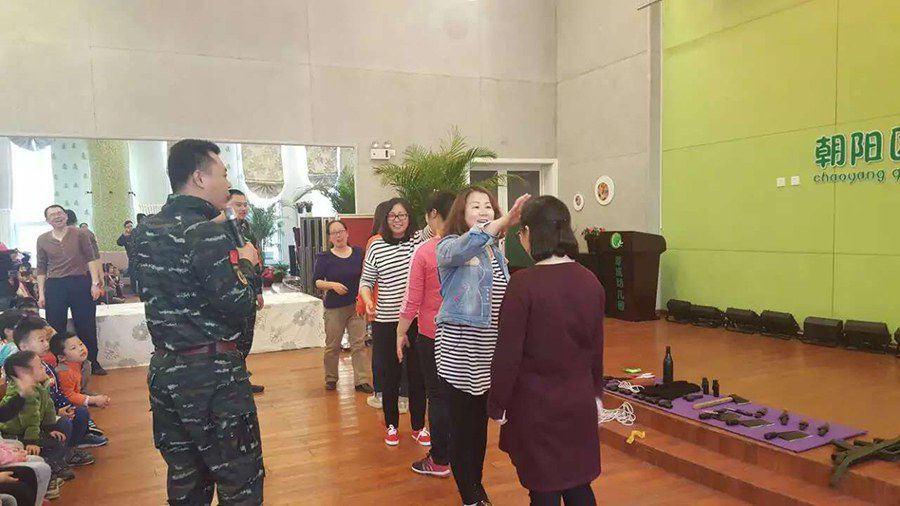 翠成幼儿园开展防恐防暴教育培训