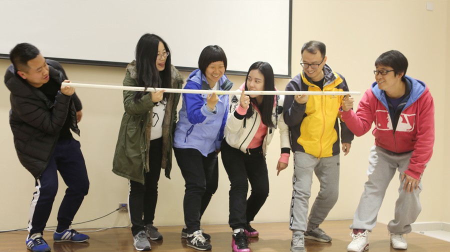 北达资源中学老师素质拓展活动