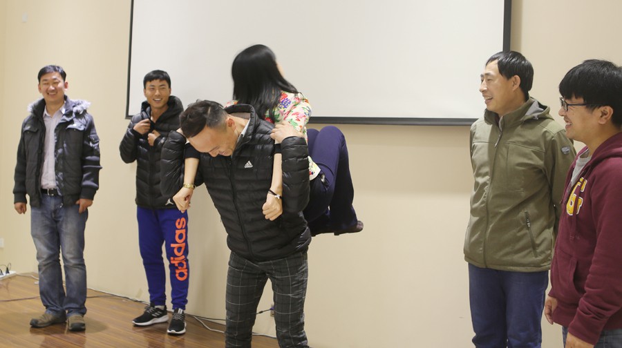 北达资源中学老师素质拓展活动