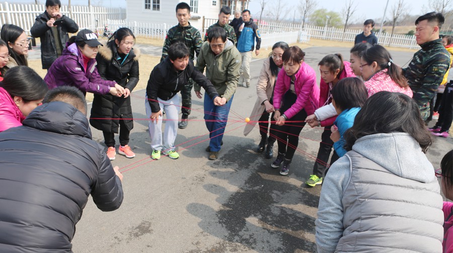 北达资源中学老师素质拓展活动