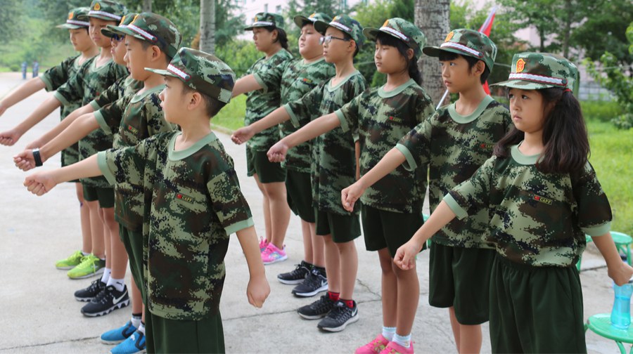 21天创新拓展营:军魂战士