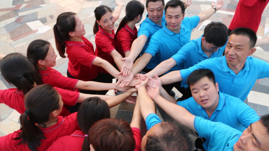 北京金叶物业户外拓展活动